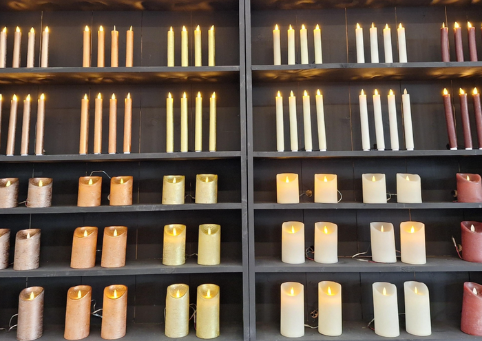 20% korting op alle LED kaarsen